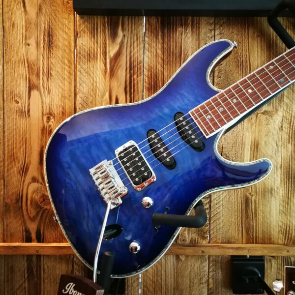 Ibanez SA360NQM-SPB SA-Series E-Guitar 6 String Sapphire Blue