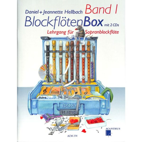Blockflötenbox 1 inkl. 2CDs