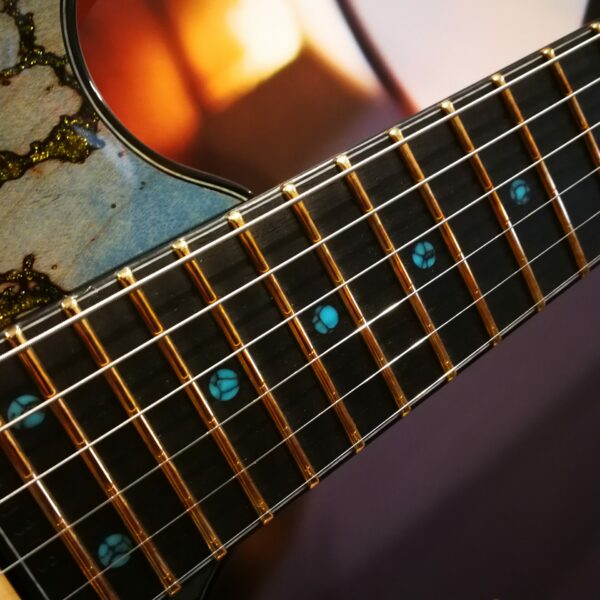 Ibanez JCRG2103-LBT Lander Blue Turquoise j.custom E-Guitar Limited Edition + Hardcase
