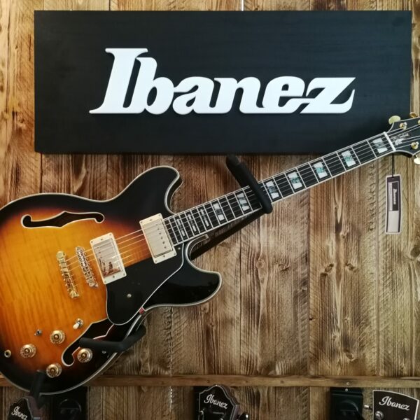 Ibanez JSM10-VYS John Scofield Signature Hollowbody Guitar 6-String Vintage Yellow Sunburst + Case