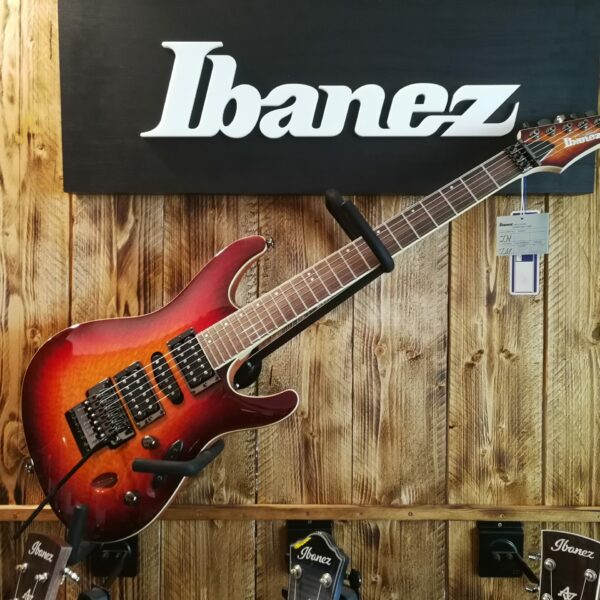 Ibanez S6570SK-STB S Series Prestige E-Guitar Sunset Burst + Case