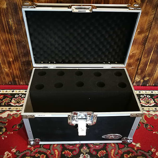 Warwick RockCase RC23220B Microphone Flight Case, for 10 Microphones, incl. Accessory Compartment, B-Stock