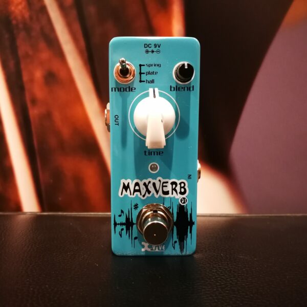 Xvive D1 MaxVerb, reverb effects pedal