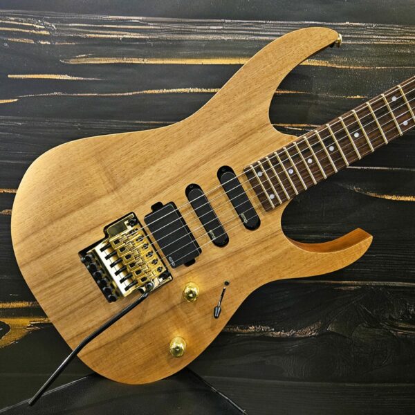 Ibanez RG6PKAG-NTF Premium 2021 Serie E-Guitar 6 String Natural Flat + Bag