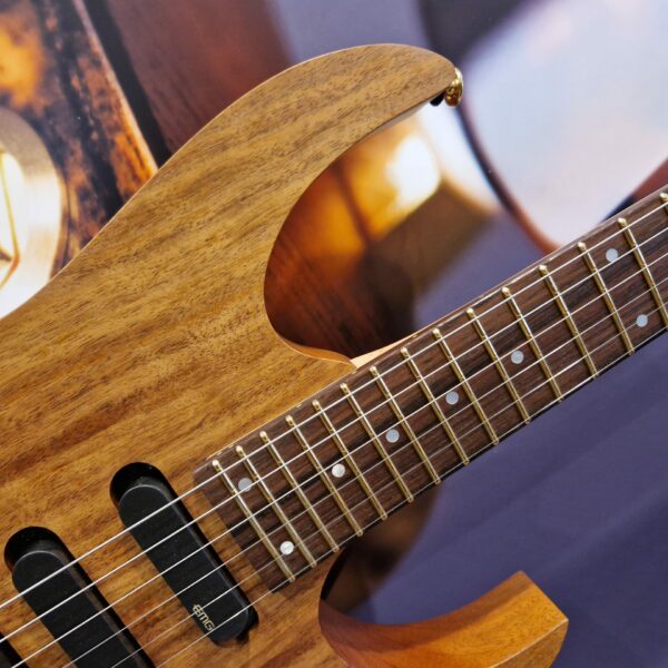 Ibanez RG6PKAG-NTF Premium Serie E-Guitar 6 String Natural Flat + Bag