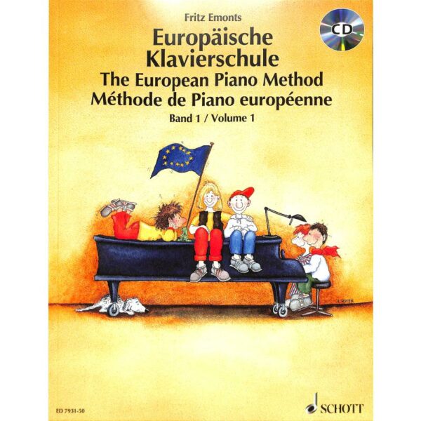 Europäische Klavierschule 1 + CD