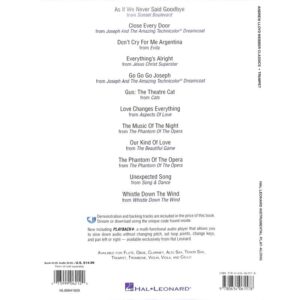 Andrew Lloyd Webber Classics für Trompete inkl. Audio Access