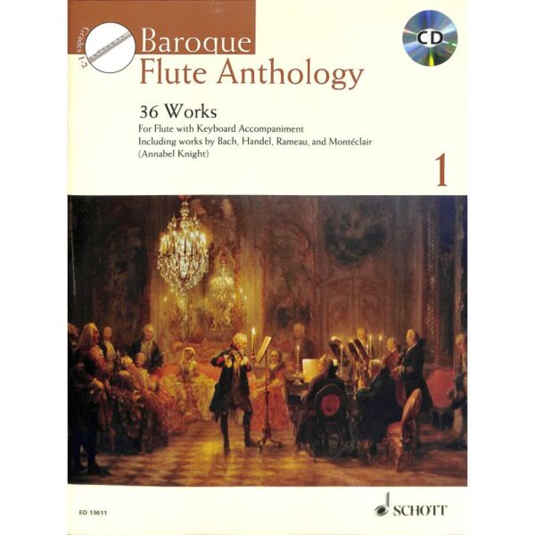 Baroque Flute Anthology 1 + CD