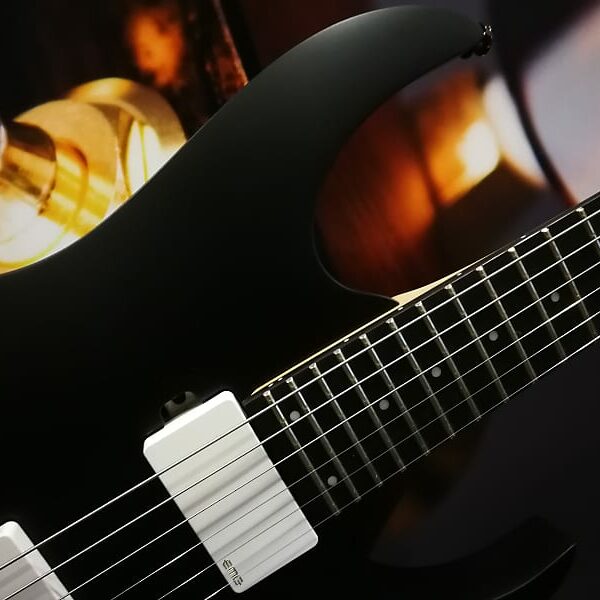 Ibanez JBBM30-BKF JB Brubacker Signature E-Guitar 6 String - Black Flat