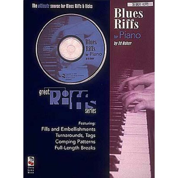 Blues riffs for piano + CD