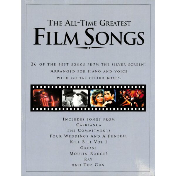 The all time greatest film songs
