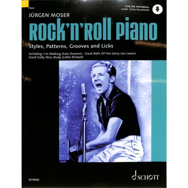 Rock n roll piano + OnlineAudio