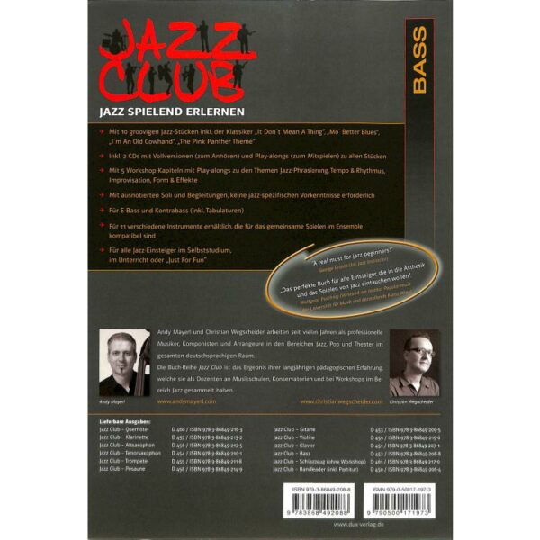 Jazz Club, Bass + 2CDs