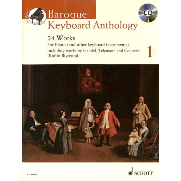 Baroque keyboard anthology 1 + CD