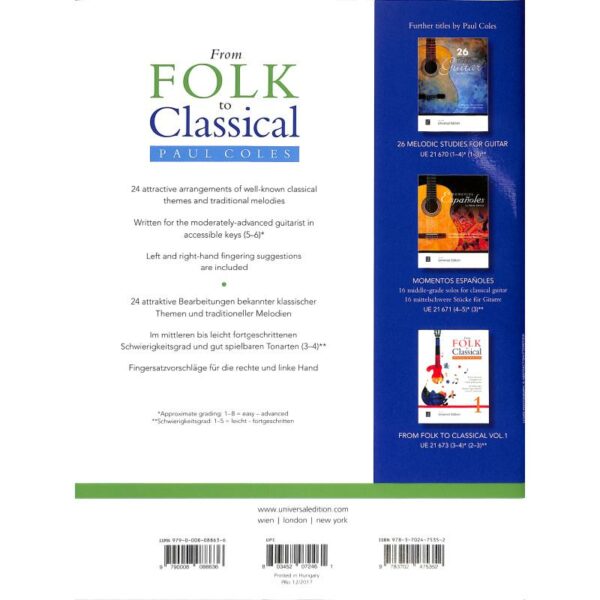 From Folk to Classical 2