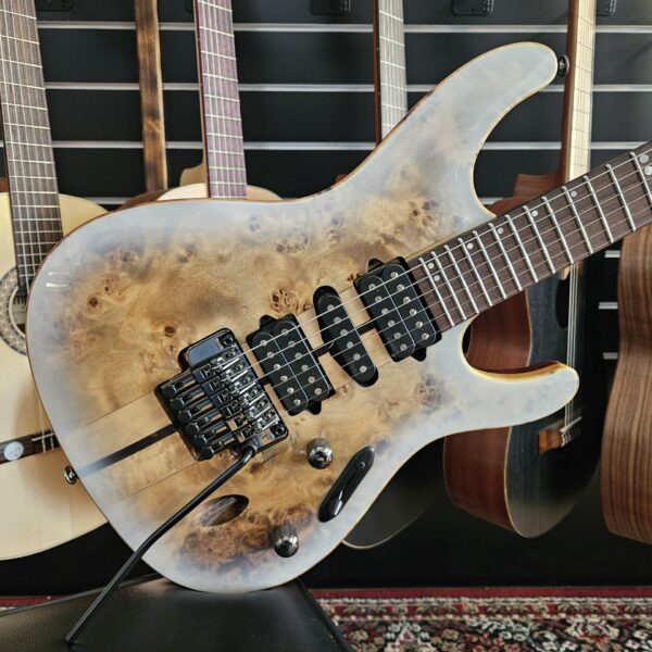 Ibanez S1070PBZ-WFB S-Series Premium E-Guitar 6 String - White Frost Burst + Bag, B-Stock