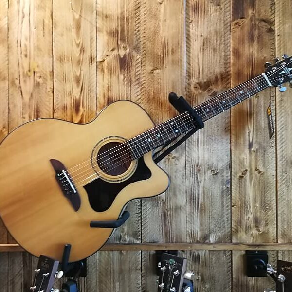 Framus Legacy Series FJ 14 SMV Jumbo, with Cutaway & EQ - Vintage Transparent Satin Natural Tinted