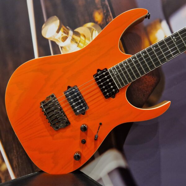 Ibanez RGR5221-TFR RG Prestige Series E-Guitar 6 String Transparent Fluorescent Orange + Case