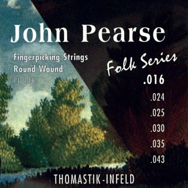 Thomastik-Infeld Klassikgitarre-Saiten John Pearse Folk Series Light PJ116