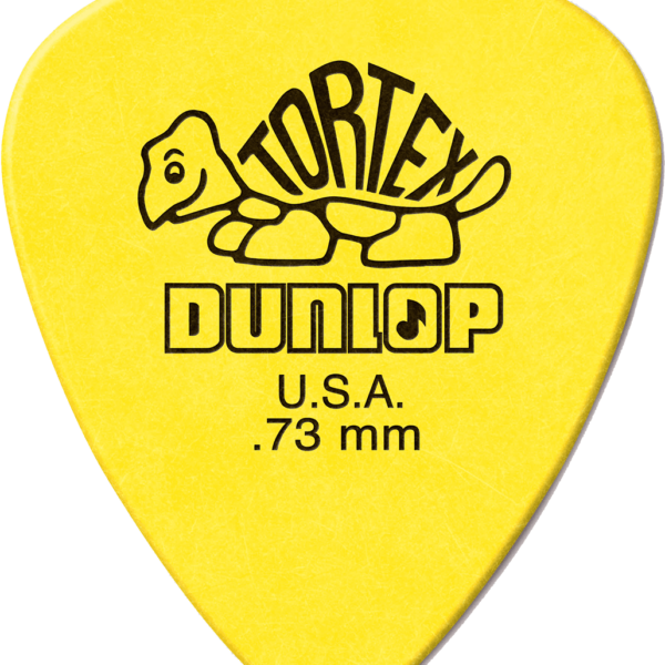 Dunlop Tortex Standard Pick, yellow, 0.73 mm