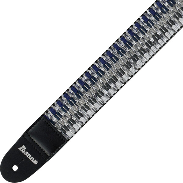 Ibanez GSB50-C3 braided guitar strap GSB 50 - blue/gray