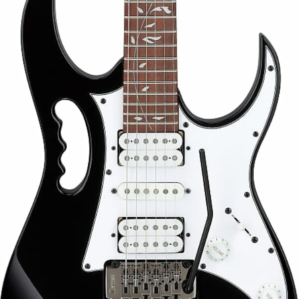 Ibanez JEMJR-BK Steve Vai Signature E-Guitar 6 String - Black