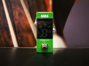 Korg Pitchblack Mini Tuner, Limited Edition Green