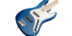 Sadowsky MetroLine 21-Fret Vintage J/J Bass, Swamp Ash Body, 4-String - Blue Transparent Satin