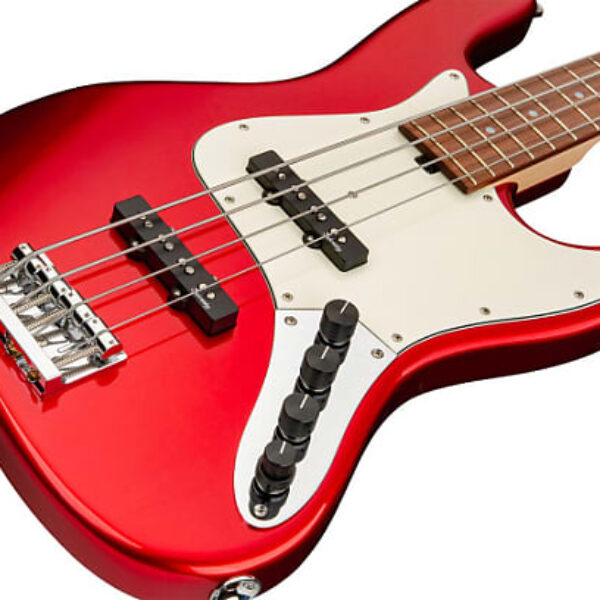 Sadowsky MetroLine 21-Fret Vintage J/J Bass, Red Alder Body, 4-String - Solid Candy Apple Red Metallic High P