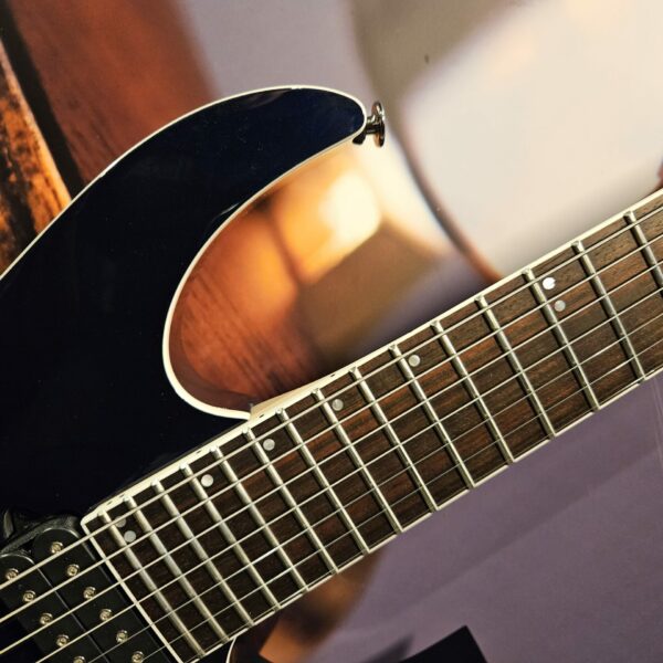 Ibanez RG2027XL-DTB Prestige E-Guitar 7 String - Dark Tide Blue + Hardcase