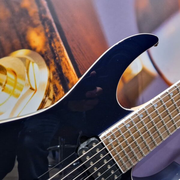 Ibanez RG2027XL-DTB Prestige E-Guitar 7 String - Dark Tide Blue + Hardcase