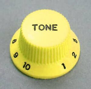 Ibanez 4KB1JF2YL tone control knob - yellow