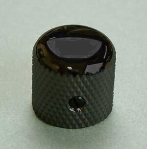 Ibanez 4KB1J1B metal control knob - black for selected models