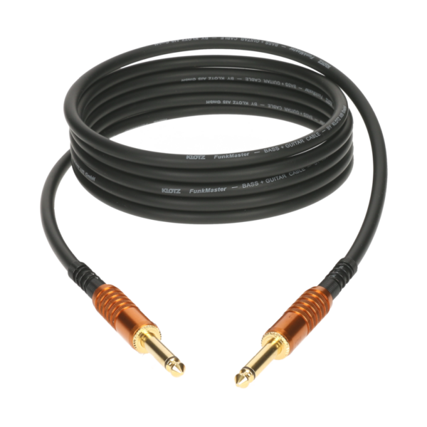 Klotz TM-0600 FunkMaster, high end bass & guitar cable, straight-straight, 6 Meter