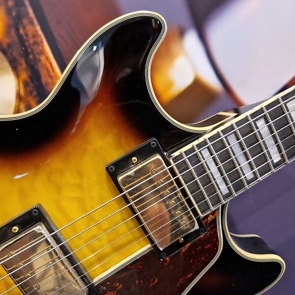 Ibanez AM93QM-AYS Hollowbody Guitar Artcore Expressionist Series - AYS - Antique Yellow Sunburst
