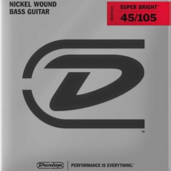 Dunlop Bass Super Bright Nickel Saitensatz E-Bass 045-105