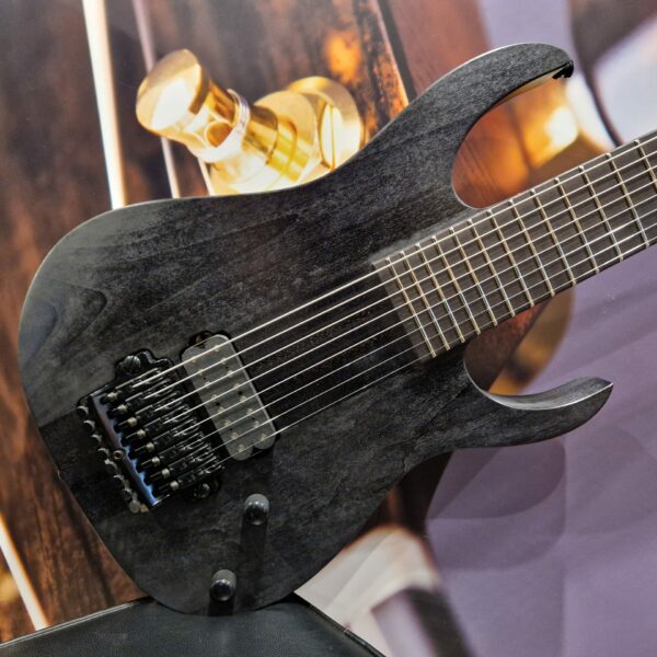Ibanez M8M Meshuggah Signature Electric Guitar 8 String - Black + Hardcase