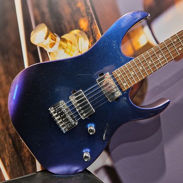 Ibanez GRG121SP-BMC E-Guitar, Blue Metal Chameleon