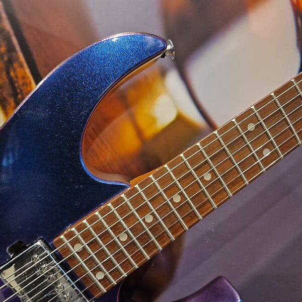 Ibanez GRG121SP-BMC E-Guitar, Blue Metal Chameleon