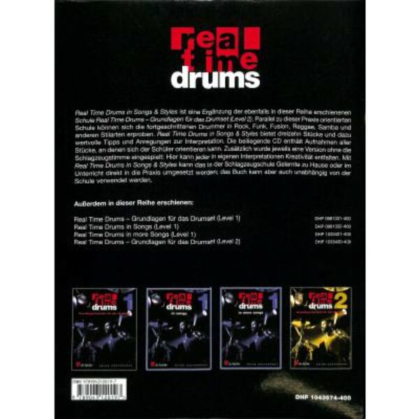 Real Time Drums Level 2 incl. CD