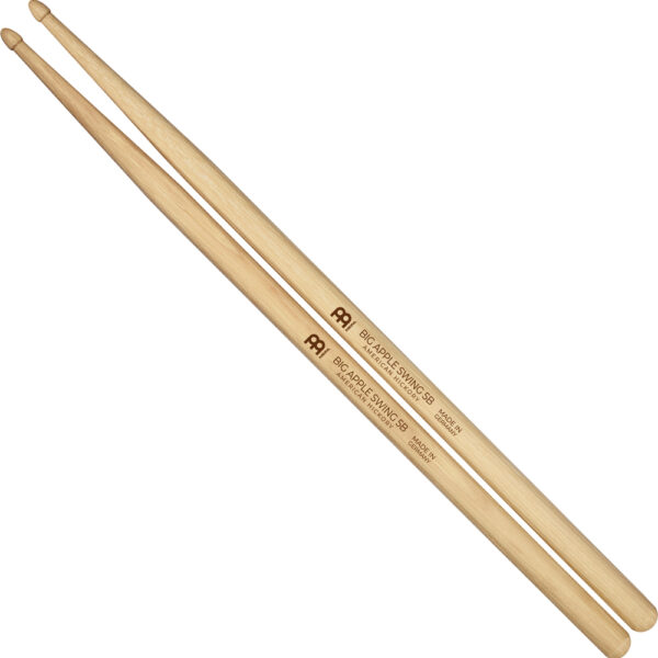 MEINL SB112 - Big Apple Swing 5B Small Acorn Wood Tip Drumsticks