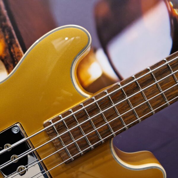 Warwick RockBass Star Bass, 4-String, Metallic Gold High Polish