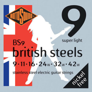 Rotosound BS9 British Steels, Super Light 9-42