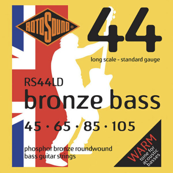 Rotosound RS44LD Acoustic Bass Strings, long scale 45-105