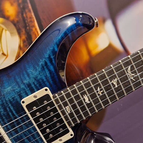 PRS Custom 24-08 Cobalt Blue E-Guitar + Hardcase