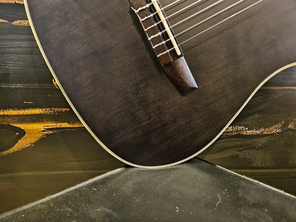 Ibanez TOD10N-TKF Signature Guitar 6-Str. Tim Henson, Nylon String Transparent Black Flat – Bild 3