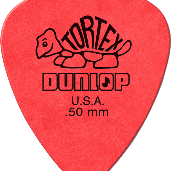 Dunlop Tortex Standard Pick, red, 0.50 mm