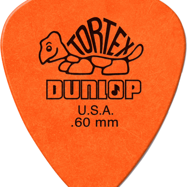 Dunlop Tortex Standard Pick, orange, 0.60 mm