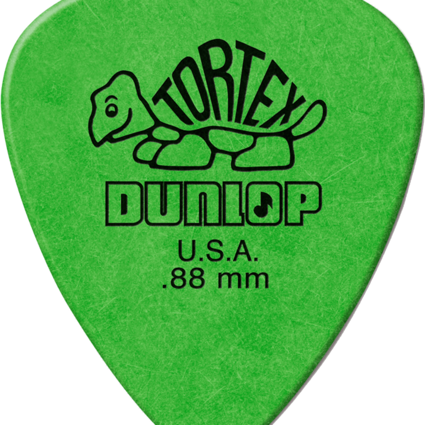 Dunlop Tortex Standard Pick, green, 0.88 mm