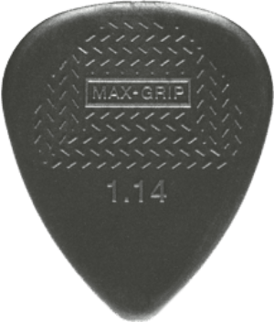 Dunlop Max Grip Pick, grey, 1.14 mm